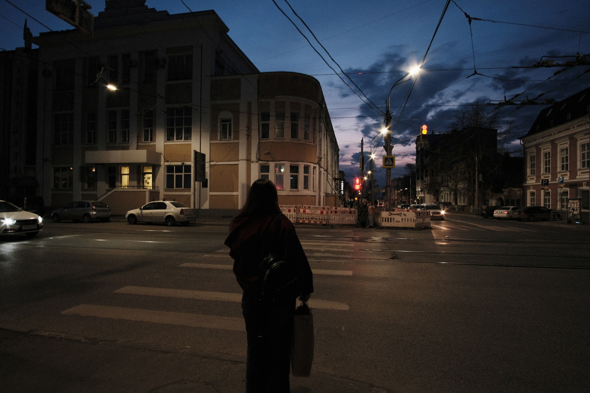 Переход в ночь.